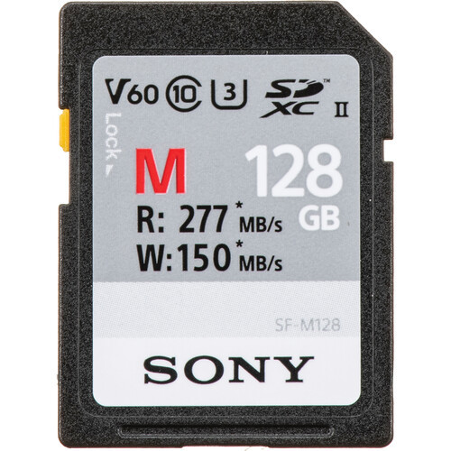 Карта памяти Sony SDXC 128GB Class10 UHS-II 150/277Mb/s