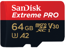 Карта памяти SanDisk Extreme Pro micro SDXC 64GB V30 UHS-I U3 170MB/s в Москве