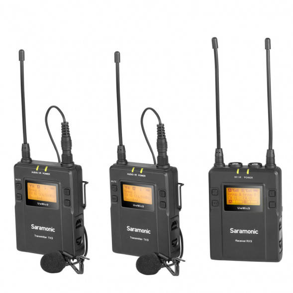 Петличная радиосистема Saramonic UwMic9 Kit 2 (TX9+TX9+RX9)