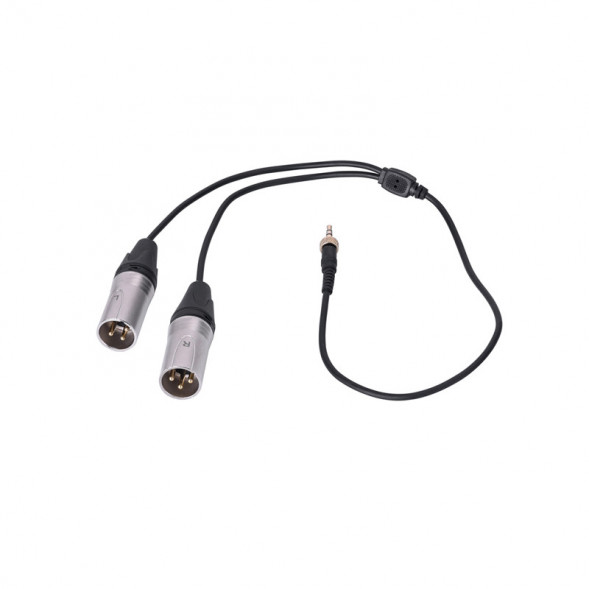 Кабель-переходник CoMica CVM-DS-XLR для видеокамер 3.5мм с XLR-аудио портом