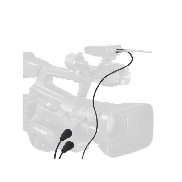 Кабель-переходник CoMica CVM-DS-XLR для видеокамер 3.5мм с XLR-аудио портом