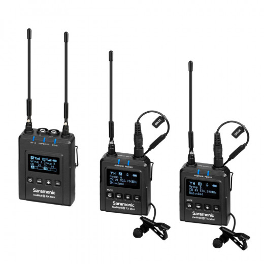 Петличная радиосистема Saramonic UwMic9 Kit 2 Mini (TX9+TX9+RX9) — 