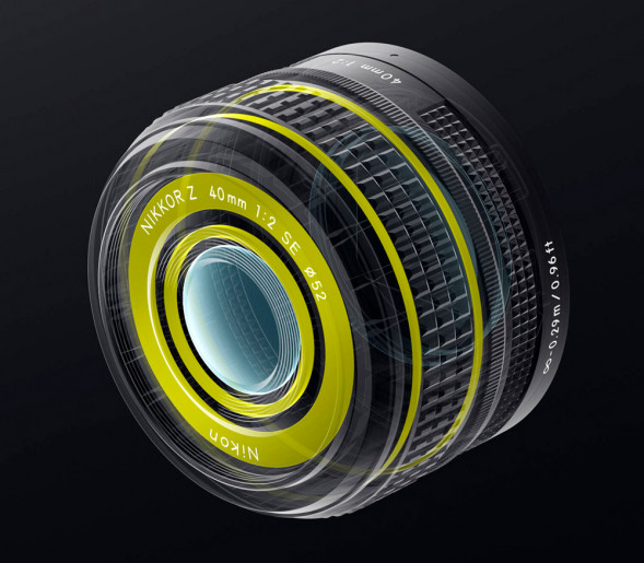 Объектив Nikon Nikkor Z 40mm f/2 SE