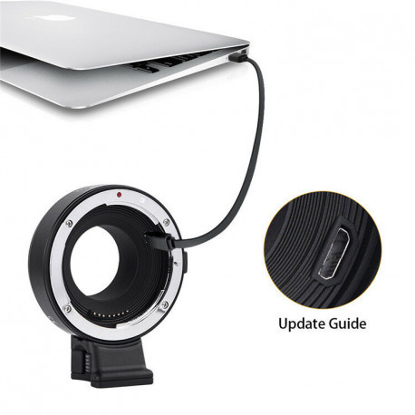 Переходное кольцо Commlite CM-EF-FX Booster Canon EF/EF-S to Fuji FX