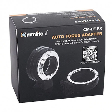 Переходное кольцо Commlite CM-EF-FX Booster Canon EF/EF-S to Fuji FX