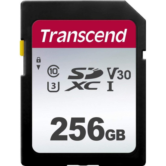 Карта памяти Transcend SDXC 256 Gb  UHS-I U3 100 MB/s