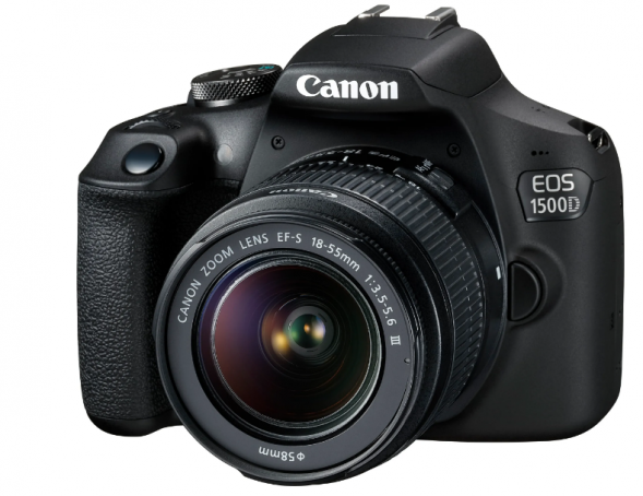 Фотоаппарат зеркальный  Canon EOS 1500D Kit 18-55 III DC