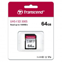 Карта памяти Transcend SDXC 64 Gb  UHS-I U3 100 MB/s в Москве