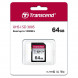 Карта памяти Transcend SDXC 64 Gb  UHS-I U3 100 MB/s