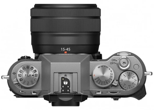 Фотоаппарат беззеркальный Fujifilm X-T50 Kit XF 15-45mm f/2.8-4.8 Silver