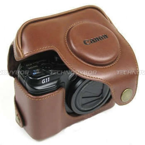 Сумка для фотокамер Canon SC-DC85 (CANON G15, G16 кожаный)