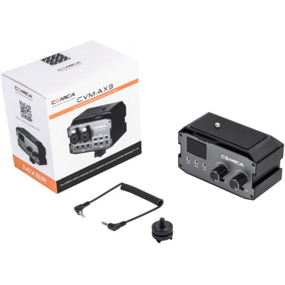 Микшер двуканальный Comica CVM-AX3 XLR