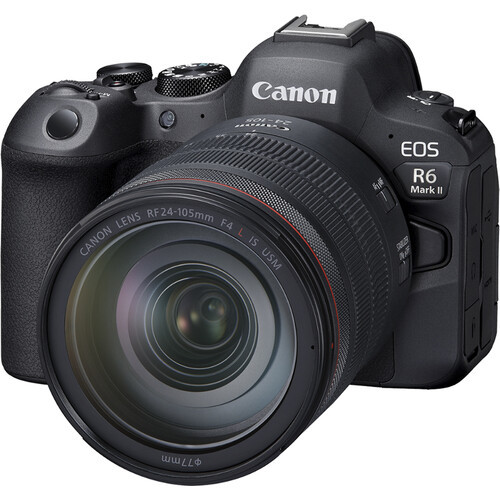 Фотоаппарат беззеркальный Canon EOS R6 Mark II Kit RF 24-105mm F4L IS USM — 