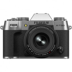 Фотоаппарат беззеркальный Fujifilm X-T50 Kit XF 16-50mm f/2.8-4.8 Grey в Москве
