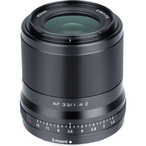 Телеконвертер Viltrox Z-Mount AF 33mm f/1.4 Z Nikon Auto Focus APS-C Prime Lens with STM
