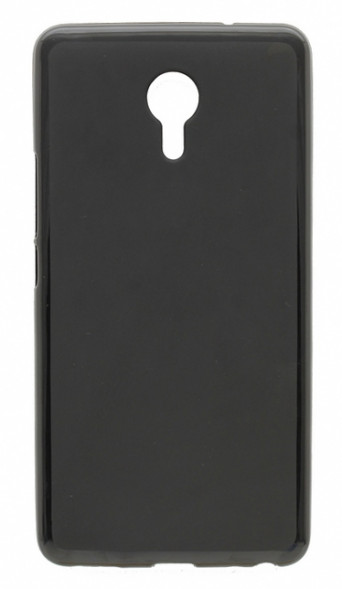 Накладка силиконовая черная матовая для Meizu M3 Max
