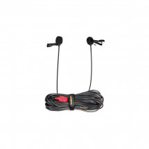 Двойной петличный микрофон CoMica CVM-D02R (4.5 m) в Москве