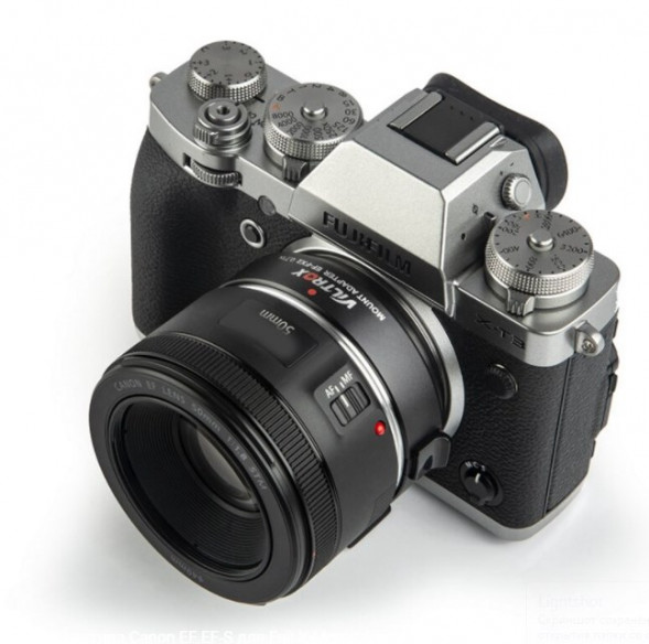 Переходное кольцо Viltrox EF-FX2 для Canon EF to Fuji FX 