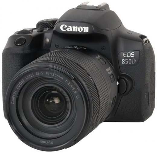 Фотоаппарат зеркальный Canon EOS 850D Kit EF-S 18-135mm f/3.5-5.6 IS USM — 
