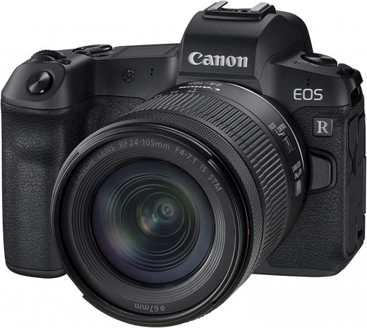 Фотоаппарат беззеркальный Canon EOS R Kit RF 24-105mm f/4-7.1 IS STM — 