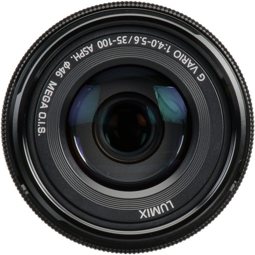 Объектив Panasonic Lumix 35-100mm f/4.0-5.6 G Vario Asph Mega O.I.S., черный (H-FS35100E-K)