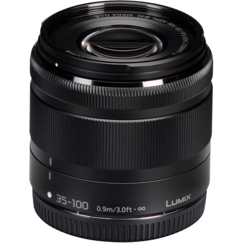 Объектив Panasonic Lumix 35-100mm f/4.0-5.6 G Vario Asph Mega O.I.S., черный (H-FS35100E-K)
