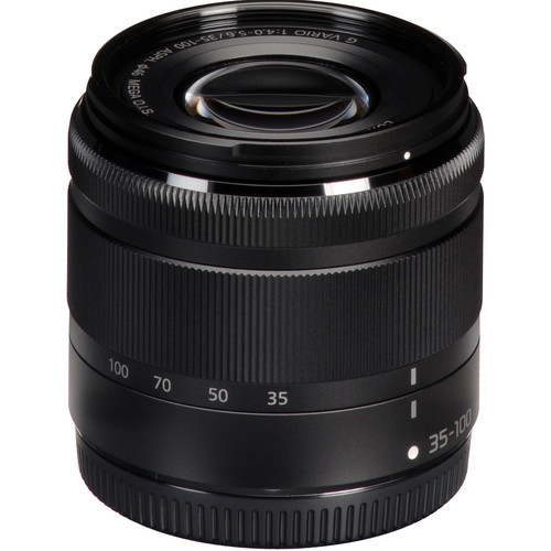 Объектив Panasonic Lumix 35-100mm f/4.0-5.6 G Vario Asph Mega O.I.S., черный (H-FS35100E-K)