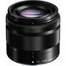 Объектив Panasonic Lumix 35-100mm f/4.0-5.6 G Vario Asph Mega O.I.S., черный (H-FS35100E-K) в Москве