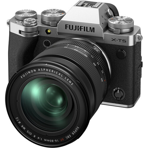 Фотоаппарат беззеркальный Fujifilm X-T5 Kit XF 16-80mm f/4 R OIS WR Silver —