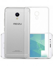 Накладка силиконовая прозрачная для Meizu M5s в Москве