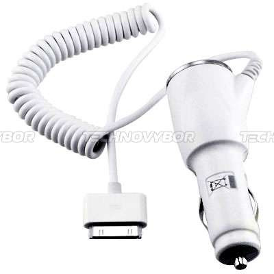 Автомобильное зарядное устройство для The new iPad 3/ iPad 2/ iPad/ iPhone 4s/ iPhone 4/ 3G/ 3Gs/ iPod белое – отзывы