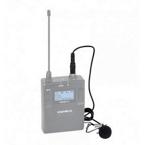Петличный микрофон CoMica CVM-M-O1/CVM-M-C1 для беспроводных передатчиков
