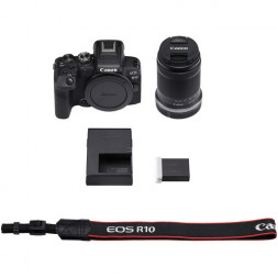 Фотоаппарат беззеркальный Canon EOS R10 Kit RF-S 18–150 мм F3.5–6.3 IS STM в Москве