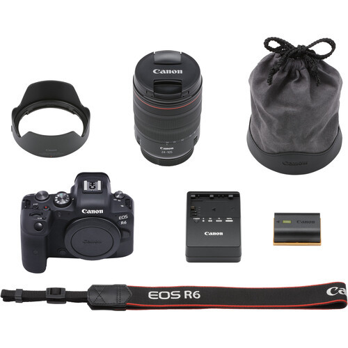 Фотоаппарат беззеркальный Canon EOS R6 Kit RF 24-105mm F4L IS USM