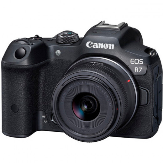 Фотоаппарат беззеркальный Canon EOS R7 Kit RF-S 18-45mm F4.5-6.3 IS STM — 