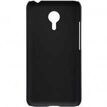 Накладка силиконовая черная матовая для Meizu MX5 в Москве