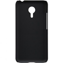 Накладка силиконовая черная матовая для Meizu MX5 в Москве