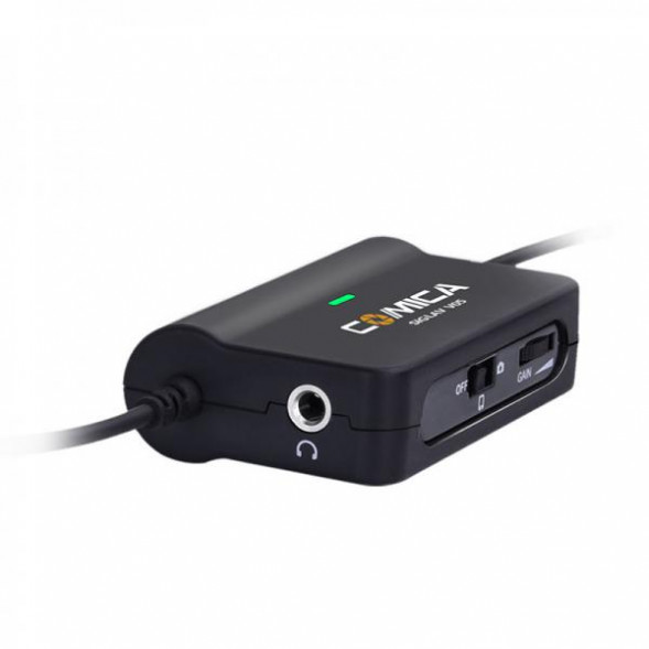 Петличный микрофон CoMica CVM-SIG.LAV V05 предусилитель для камеры и смартфонов