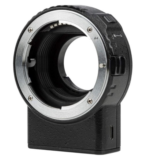 Переходное кольцо Viltrox NF-M1 для Nikon F на байонет Micro 4/3 Panasonic, Olympus