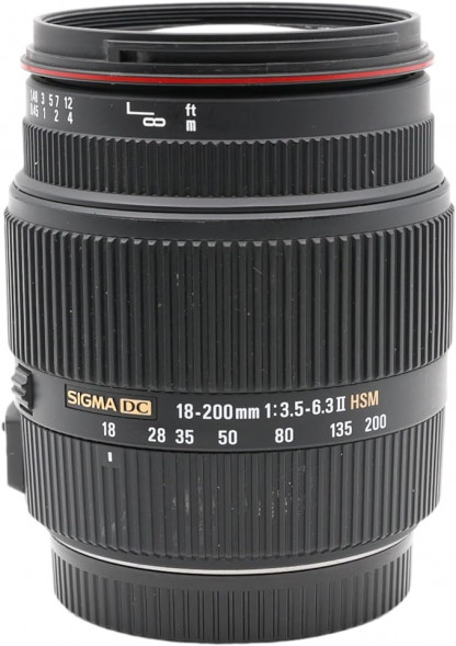 Объектив Sigma AF 18-200mm f/3.5-6.3 II DC OS HSM Nikon F