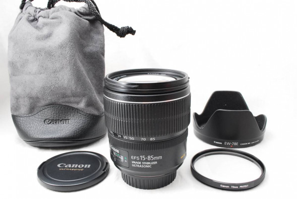 Объектив Canon EF-S 15-85 f/3.5-5.6 IS USM