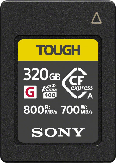 Карта памяти Sony CFexpress Type A 320GB Tough R800/W700 &mdash; 