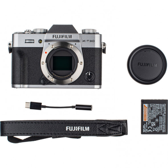 Фотоаппарат беззеркальный Fujifilm X-T30 III Body серебристый