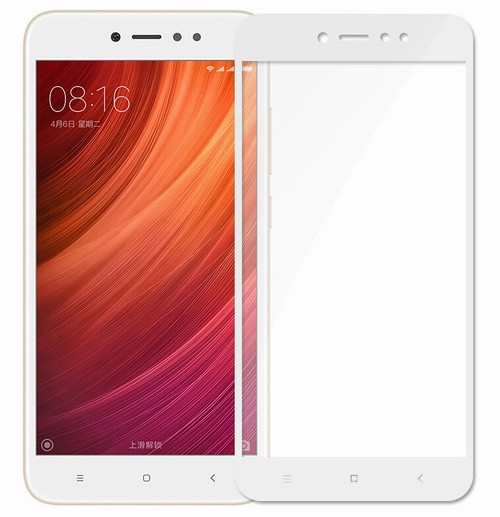 Защитное стекло с рамкой для Xiaomi Note 5A 32Gb