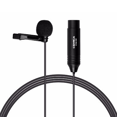 Петличный микрофон CoMica CVM-V02O/V02C 4.5M XLR Lavalier Microphone