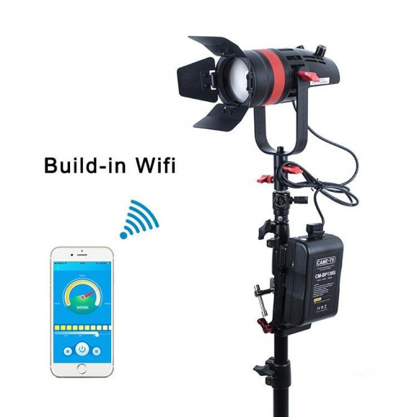 Видеосвет CAME-TV Q-55S Boltzen 55w High Output Fresnel Focusable LED Bi-Color 3200K-5600K With Bag