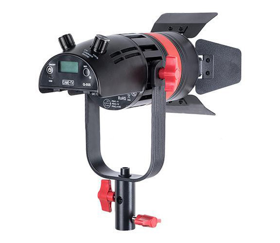 Видеосвет CAME-TV Q-55S Boltzen 55w High Output Fresnel Focusable LED Bi-Color 3200K-5600K With Bag