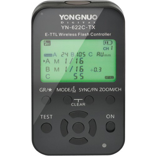 Радиосинхронизатор Yongnuo YN622C-TX E-TTL для Canon