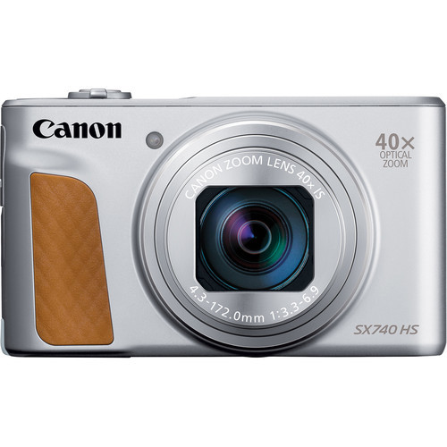 Цифровой фотоаппарат Canon PowerShot SX740 HS Silver — 