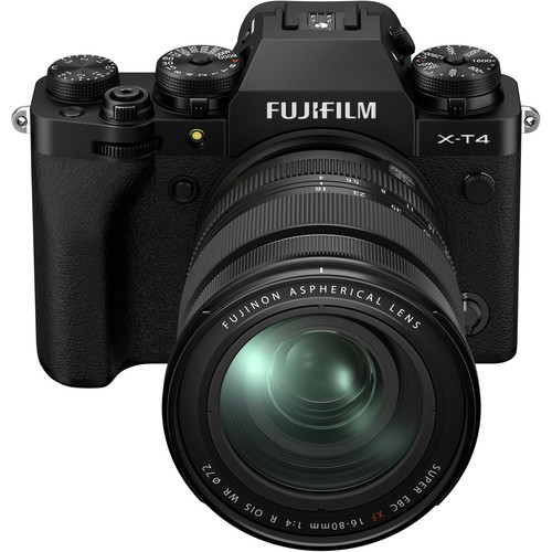 Фотоаппарат беззеркальный Fujifilm X-T4 Kit fujinon XF 16-80mm F4 R OIS WR